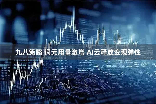 九八策略 词元用量激增 AI云释放变现弹性