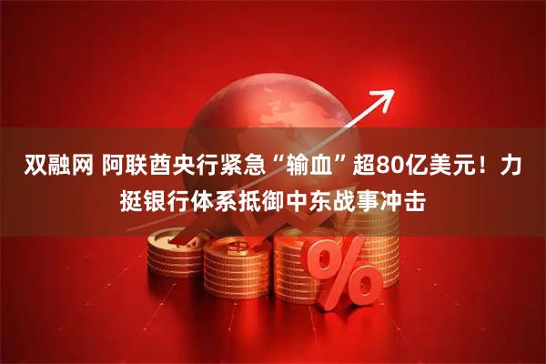 双融网 阿联酋央行紧急“输血”超80亿美元！力挺银行体系抵御中东战事冲击