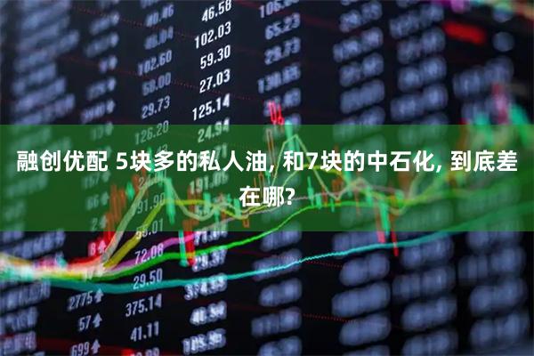 融创优配 5块多的私人油, 和7块的中石化, 到底差在哪?