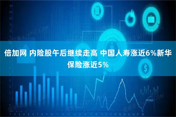 倍加网 内险股午后继续走高 中国人寿涨近6%新华保险涨近5%