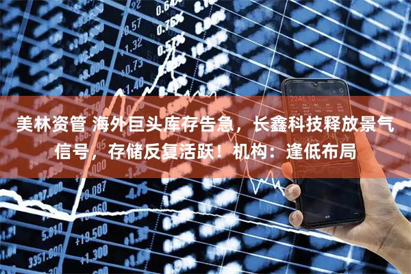 美林资管 海外巨头库存告急，长鑫科技释放景气信号，存储反复活跃！机构：逢低布局